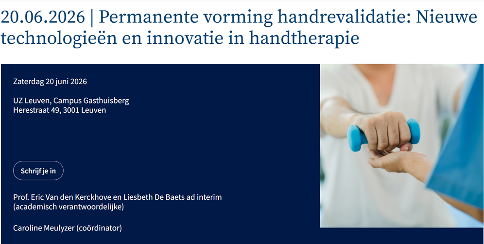 PAV Handrevalidatie 20-06-2026