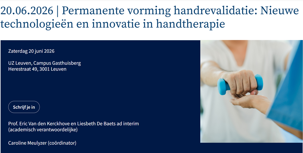 PAV Handrevalidatie 20-06-2026